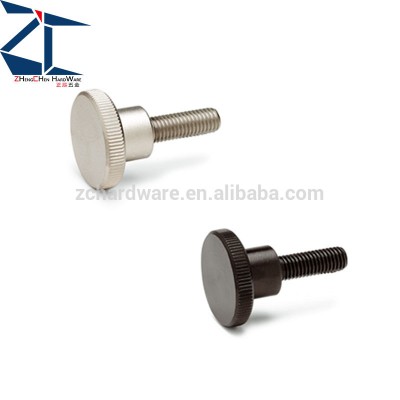 NKRD--Large Diameter Knurled Knobs screw mcmaster